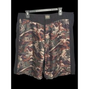 MMA Elite Shorts Mens Large Camouflage Workout‎ Fighter Martial Arts